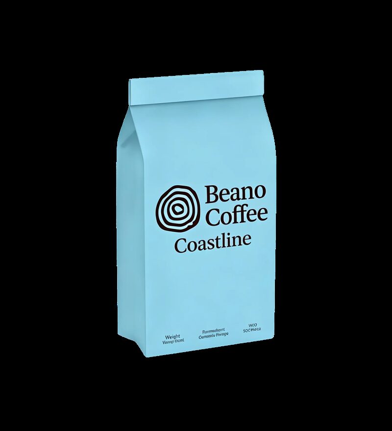 Coastline medium roast coffee bag